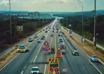 sinalização e obras