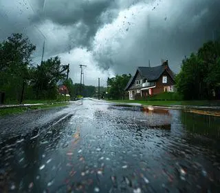 chuva localizada em Itapevi