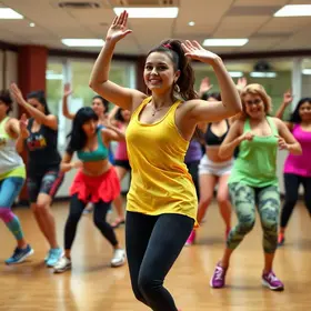 Aulas de Zumba e Ritmos