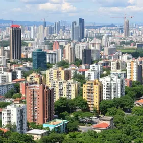 moradias na região metropolitana de São Paulo
