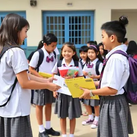 início do ano letivo em Itapevi