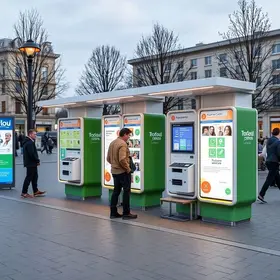 totens de autoatendimento