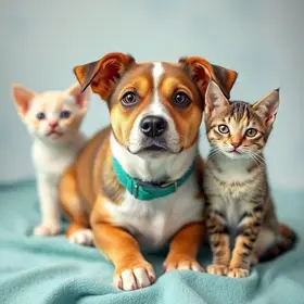 feira de adoção de cães e gatos