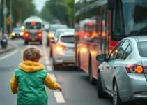 crianças em risco na rodovia de Itapevi