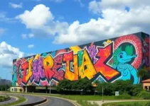 maior mural grafitado do mundo