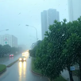 Alerta Amarelo de chuva em São Paulo